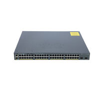 Cisco WS-C2960X-48LPD-L Catalyst 2960X 48Port PoE+ Layer3 Switch 1 Year Warranty picture
