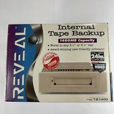 Reveal Internal Tape Backup 1400MB Capacity TB1400 Works 3.5” or 5.25” DEADSTOCK picture