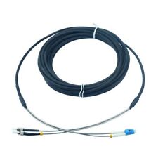 40M Outdoor Field Fiber Patch Cord LC-ST UPC Single-Mode SM Duplex Fiber Cable picture