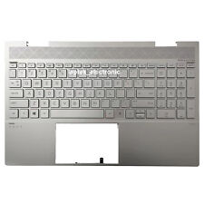For HP Envy X360 15T-ED 15-ED Palmrest Backlit Keyboard 15.6 L93227-001 Silver picture