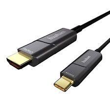 Fiber Optic USB C to HDMI Cable 25ft, Type C to HDMI 2.0 Cable 4K@60Hz, Thund... picture