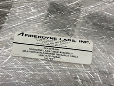 Fiberdyne Labs 4CT SCA Fiber Cable Assembly 100' picture