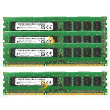 32GB Micron 4x 8 GB RAM 2RX8 12800E DDR3L-1600Mhz 240PIN ECC DIMM Desktop Memory picture