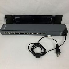 Netgear GSS116E ProSAFE 16-Port Gigabit Click Switch w Mount; Fully Managed picture