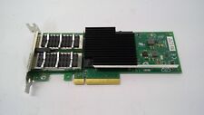 8DKFV Dell Labeled INTEL XL710-QDA2 Dual Port 40Gbps CNA with both brackets picture