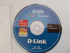 D-Link DI-524 AirPlus G Wireless Router Install CD Disk Ver. 1.00 CD-DI524 picture