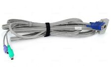 154023-001 HP COMPAQ D-SUB 25 PIN FEMALE TO VGA 15 PIN AND 2X PS/2 KVM CABLE   picture