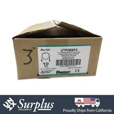 New 50 Pack Slim Panduit CBL-UTP28SP3 CAT6 3ft Network Patch Cable UTP LAN White picture