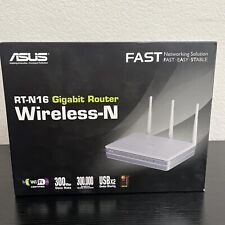 ASUS RT-N16 300 Mbps 4-Port Gigabit Wireless N Router - (New, Open Box) picture