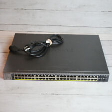 Netgear ProSafe GS752TPv2 48-Port Fully Managed Switch 4x SFP Ports W Power Cord picture
