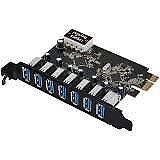 SIIG USB 3.0 7-Port External PCIe Host Adapter - Supports UASP (LB-US0514-S1) picture