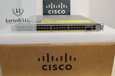 Cisco Catalyst 4948 WS-C4948E-F 48 Port L3 Gigabit Switch 15.2 OS Dual AC picture