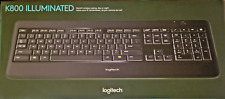 Logitech K800 Wireless Illuminated Keyboard-New In Box&Factory Sealed-Free Ship picture
