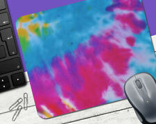 Tie-Dyed #5 MOUSE PAD - Hippie Peace Love 60's 70s Computer Mousepad Office Gift picture