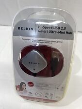 NEW Belkin USB 2.0 4-Port Ultra-Mini Hub (F5U407) Mac Windows  picture