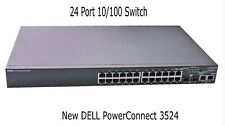 New Dell PowerConnect 3524 24-Port 10/100 Managed Ethernet Switch 0P486K picture