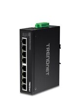 TRENDnet TI-E80 8-Port Industrial Fast Ethernet DIN-Rail Switch picture