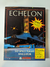 Echelon 3-D Space Flight Simulator IBM PC-XT-AT-PS/2 TANDY 1000 1200 3000 3 1/2 picture