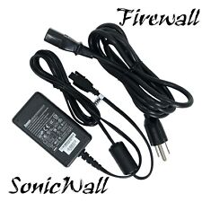 Genuine SonicWALL TZ300 Firewall Router 24W AC Adapter Power Supply W/P.Cord picture