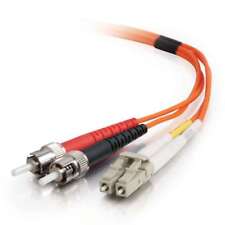 20 PACK LOT 10m LC-ST Duplex 50/125 OM2 Multimode Fiber Patch Cable Orange 33FT picture