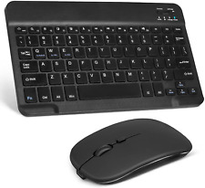 Wireless Rechargeable Bluetooth Keyboard and Mouse Combo Ultra Slim Full-Size picture