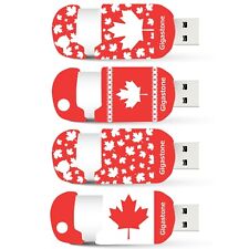 Gigastone 32GB (4-Pack) USB 2.0 Flash Drive Maple Style Capless Retractable picture