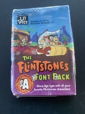 1992 The Flintstones Font Pack MS-DOS /Windows 3.1 Computer Hanna-Barbera Sealed picture