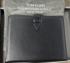 TOM FORD Black Leather iPad 2 3 4 Air Pro 9.7