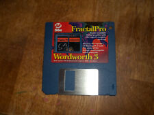 COMMODORE AMIGA COMPUTER DISK AND FRACTALPRO WORDWORTH 3 picture