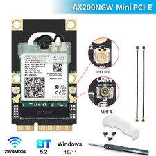 Intel WiFi 6 AX200 AX210 WiFi 6E Mini PC PCI-E Wifi Adapter Bluetooth 5.2 Card picture