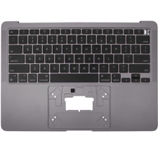 GENUINE Grade C MacBook Air 2020 A2337 Top Case / Palmrest Keyboard - Space Gray picture