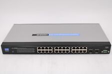 Linksys SRW2024 24 Port 10/100/1000 Gigabit Ethernet Network Switch picture