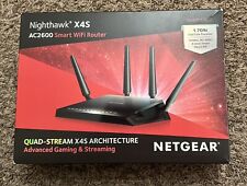 NETGEAR Nighthawk X4S AC2600 Model R7800 Dual-Band WIFI Router Tested Working picture