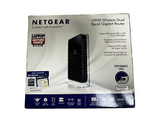 NETGEAR N900 Dual Band 4-Port Wi-Fi Gigabit Router WNDR4500v3 w/ Adapter picture
