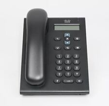 Cisco UC Phone CP-3905 Unified SIP Phone Charcoal Standard Handset WallMount NIB picture