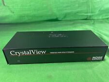 ROSE ELECTRONICS CRYSTAL VIEW CRV-SL TWISTED PAIR KVM EXTENDER.  picture
