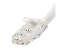 (3-Pack) Legrand Quiktron 10’ White Snagless Cat5E Ethernet Patch Cable Cord picture