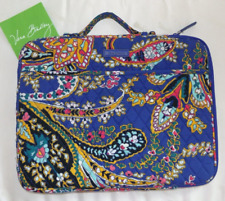 VERA BRADLEY Laptop Carrier Case w/ Handle - Romantic Paisley Padded - Nice Cond picture