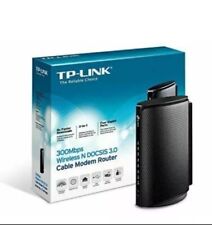 TP-Link TC-W7960 300Mbps Wireless Modem Router - Black NEW in Open Box picture