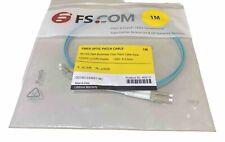 Fiber Optic 50/125 OM4 Multimode LC/UPC-LC/UPC Duplex  LSZH 2.0mm Patch Cable 1M picture
