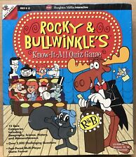 Rocky & Bullwinkle's Know-It-All Quiz Game [046442938051] Mac & Win CD-ROM picture