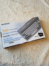 Sony Black KI-W250 Wireless Keyboard with Box Compatible With Microsoft Web TV picture