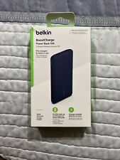Belkin BoostCharge 3-Port Power Bank 10K - Blue picture