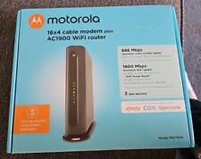 Motorola MG7550 16x4 DOCSIS 3.0 Cable Modem Plus AC1900 WiFi Router picture