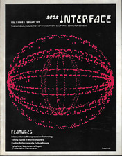 VINTAGE FEB 1976 VOL 1 ISSUE 3 SCCS INTERFACE MAGAZINE/MICROPROCESSOR TECHNOLOGY picture