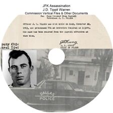 JFK Assassination: J.D. Tippit Warren Commission Vertical Files & Other Docs picture