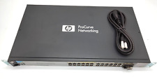 HP ProCurve J9299A 2520G-24-PoE 24 Port PoE Gigabit Switch power cord included picture