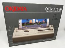 Vintage OKIMATE 20 COLOR PRINTER 1985 Commodore 64 EN3211 NEW Open Box Okidata picture