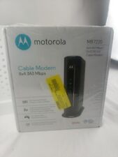 Motorola 8x4 Cable Modem, Model MB7220, 343 Mbps DOCSIS 3.0 New Sealed picture