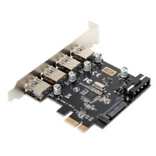 Chenyang PCI-E 4 Ports to USB 3.0 HUB PCI Express Expansion Card Adapter 5Gbps picture